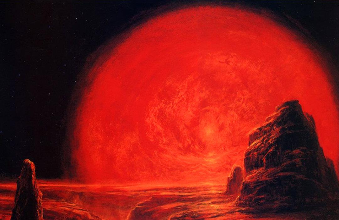最大恒星有1.7亿亿个地球大,如果地球这么大,人们还能来往吗?