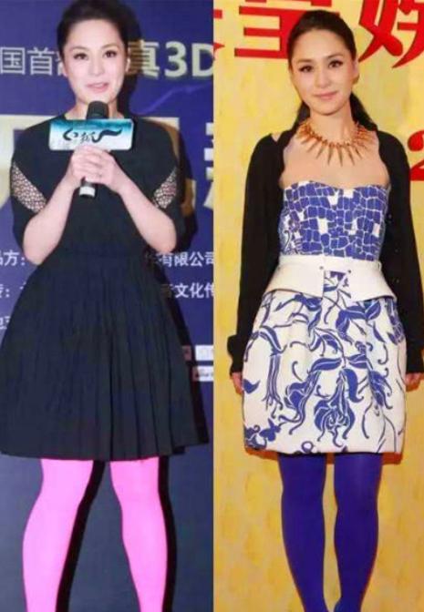 宁静|女星早年红毯喜好:章子怡穿各种肚兜,宁静多次穿透视装