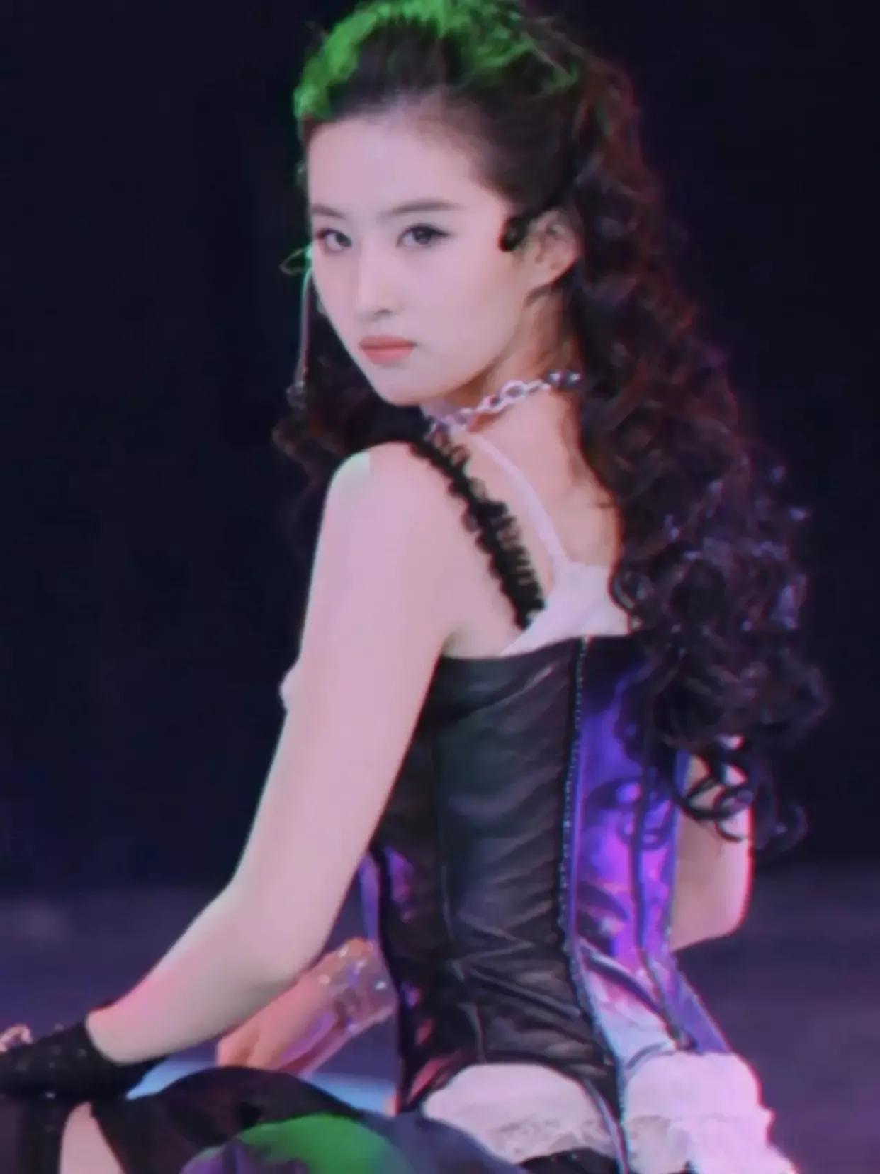 刘亦菲|打歌时期的刘亦菲,这颜值是女团天花板吧