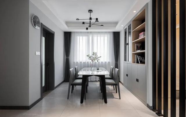 126㎡现代简约，低调的灰色空间，布置出温馨自然的舒适感