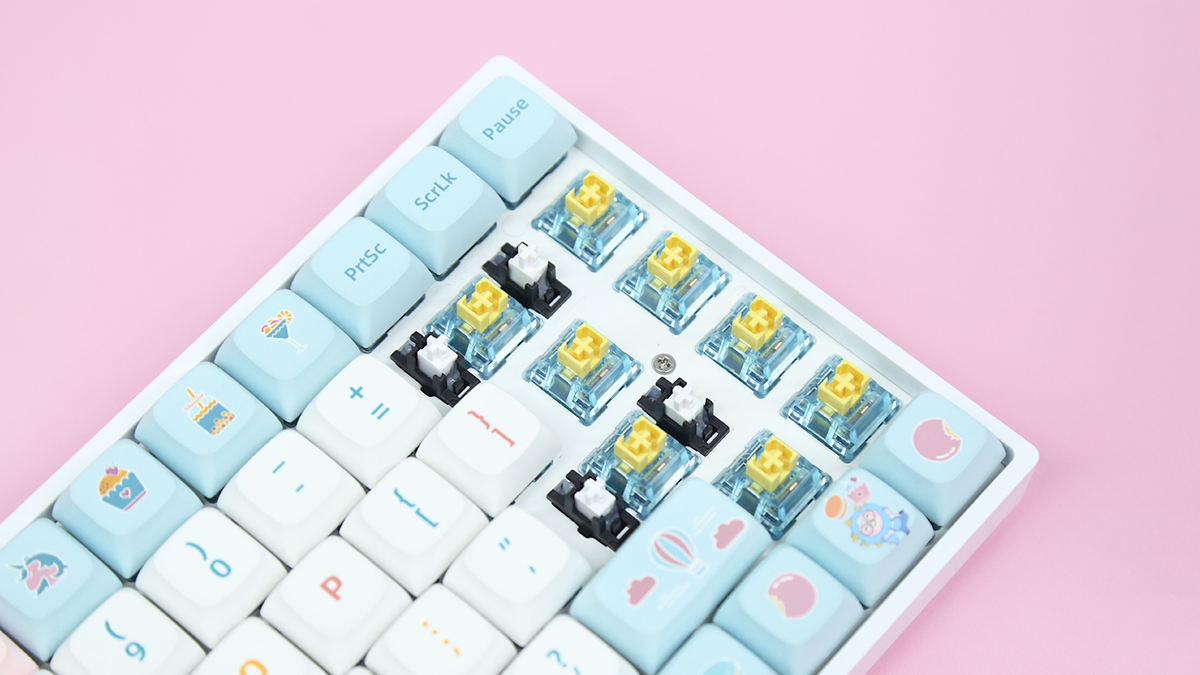 智能手机|SKYLOONG小呆虫马卡龙主题机械键盘评测：戳中你的少女心