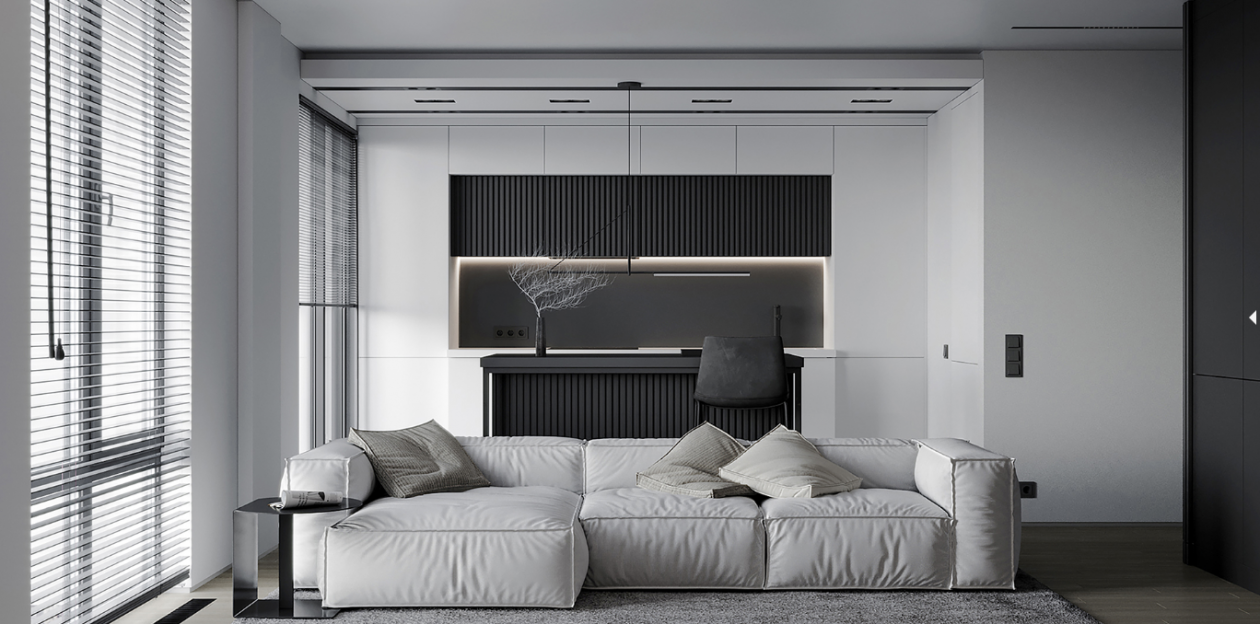 一个简约又务实的家,高级灰风格很难不受欢迎,终于入住小家