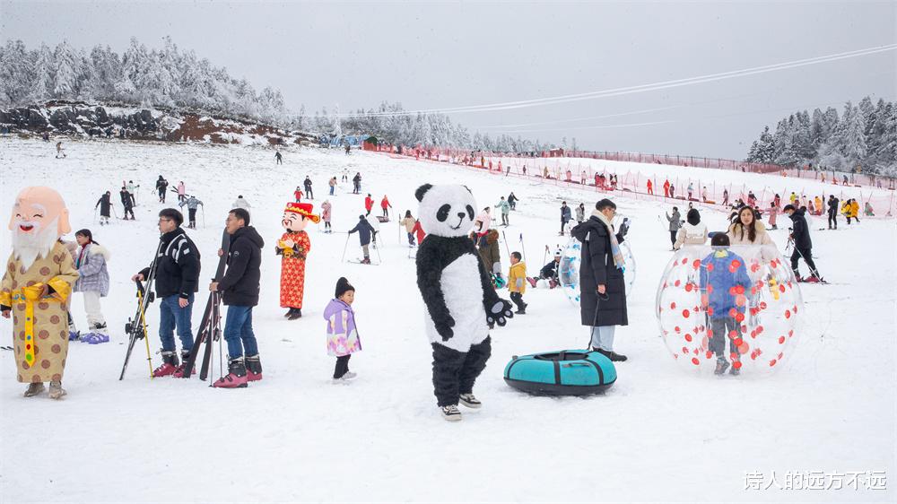 杭州西湖|新年迎开门红 2023元旦仙女山滑雪人气红火