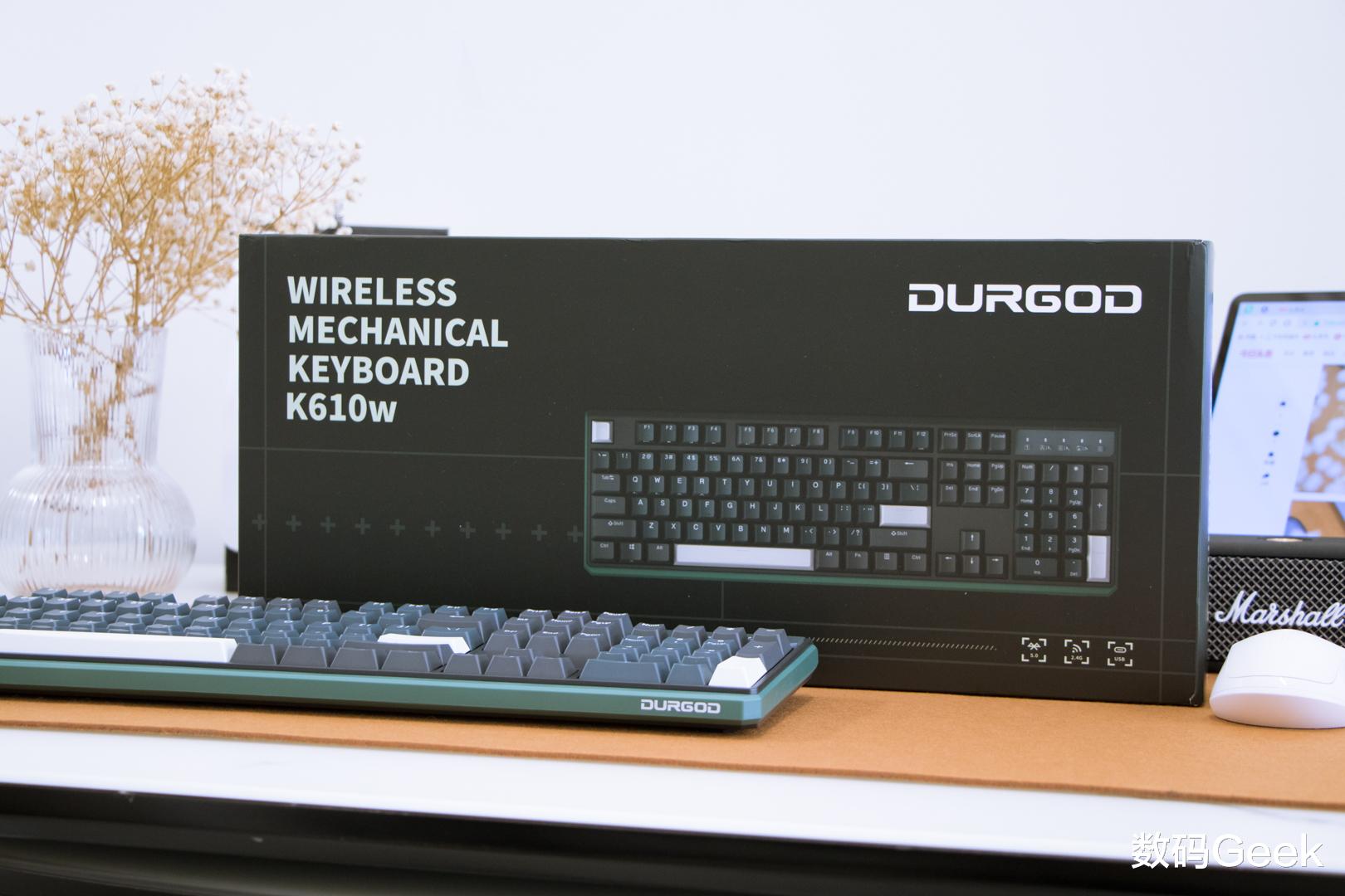 时代变了，国产轴崛起，杜伽K610W机械键盘体验：颜值高手感好