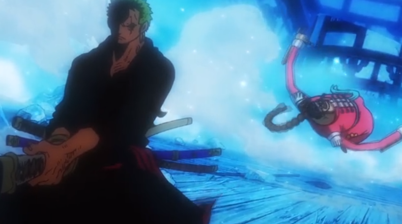 索隆|海賊王1010集：動畫組夾帶私貨，索隆正面秒殺阿普，九俠全面瓦解