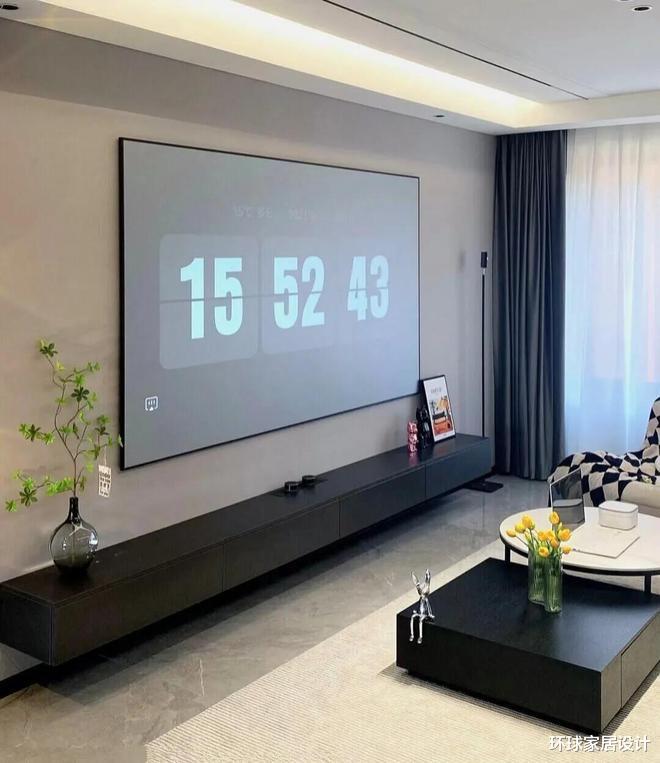 悬空电视柜能不能做?虽然好看,但有3个弊端和3个问题需要注意