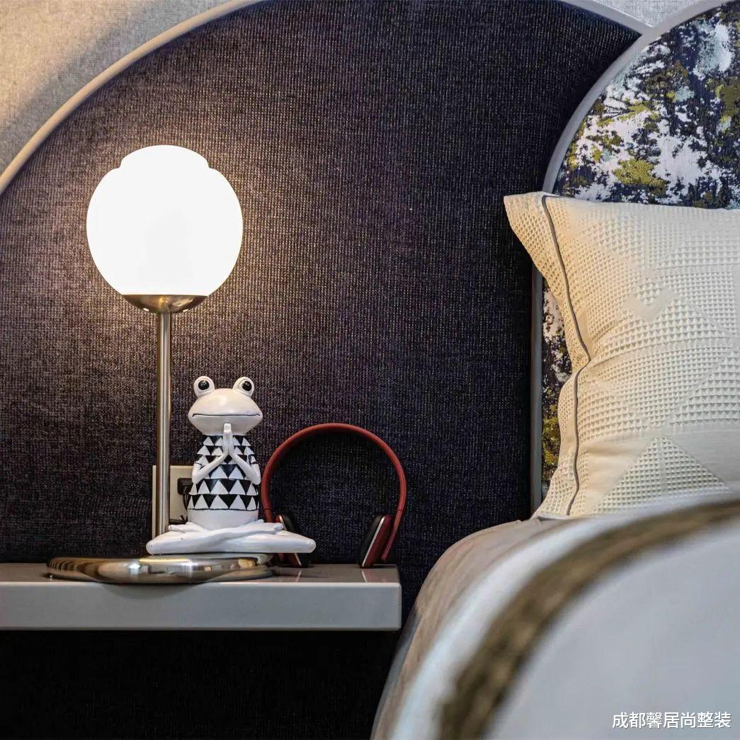 125㎡都市轻奢范,给生活该有的精致感