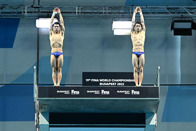 杨昊练俊杰男双十米台摘金 获中国跳水世锦赛第99金