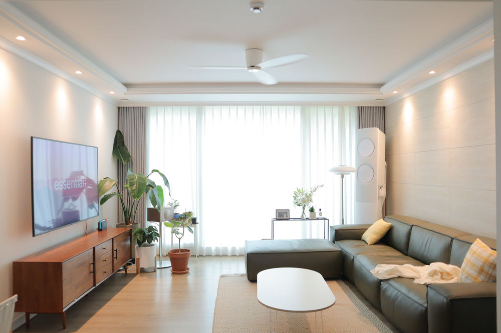 这对夫妻的家,我承认我羡慕,90㎡不杂乱,看得出来布置得很用心