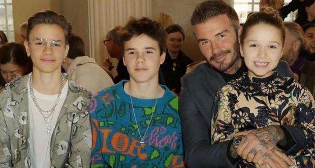 |心疼！贝克汉姆儿子与初恋分手，18个月甜蜜到头，还差1岁成年