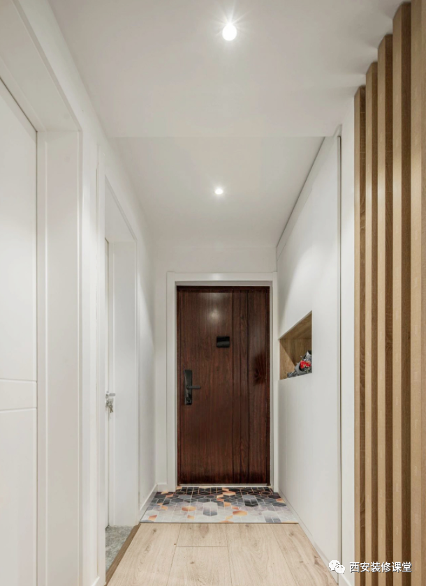 90㎡两室长条户型，三口温馨之家