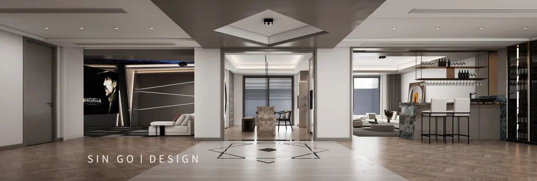 蕴含传统的500平别墅设计 星杰设计师四水归堂理念解析