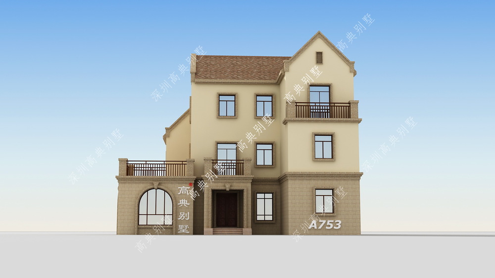 要说造价最低的,还得是平顶的现代风格,让您建房没压力