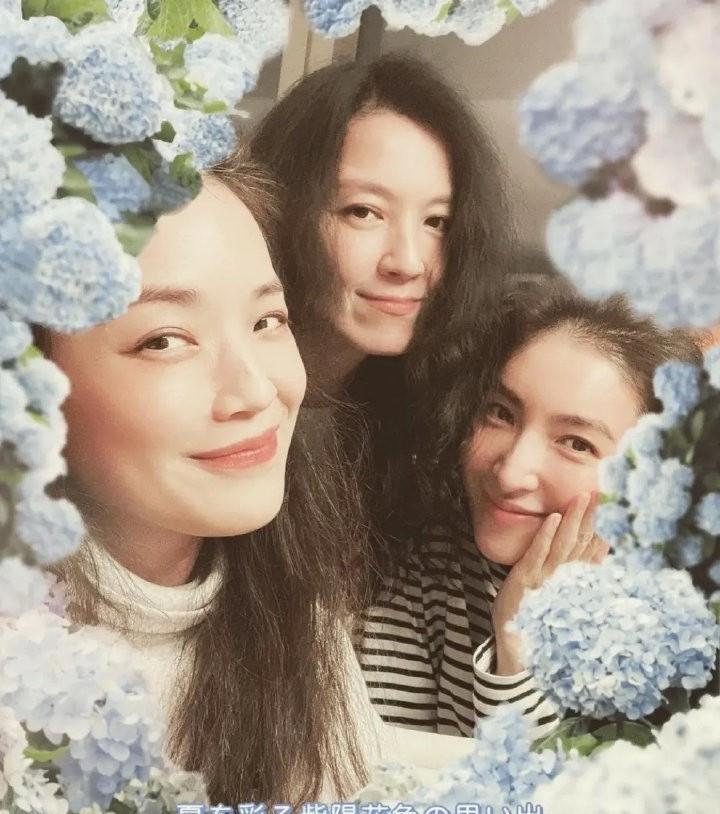 林熙蕾|45岁舒淇晒闺蜜照，仨女神白到发光，林熙蕾嫁入豪门后仍像少女
