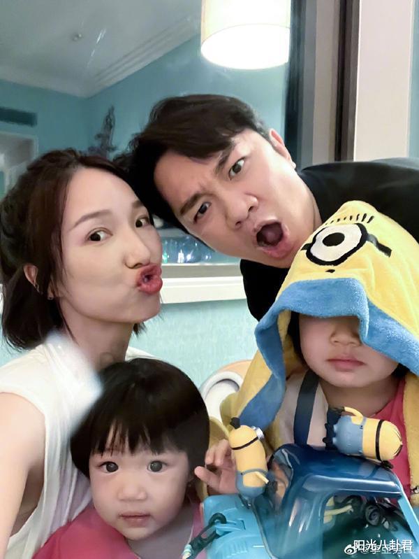 王祖蓝|众星带娃为祖国庆生，郭富城女儿唱红歌，王祖蓝两个女儿同穿汉服