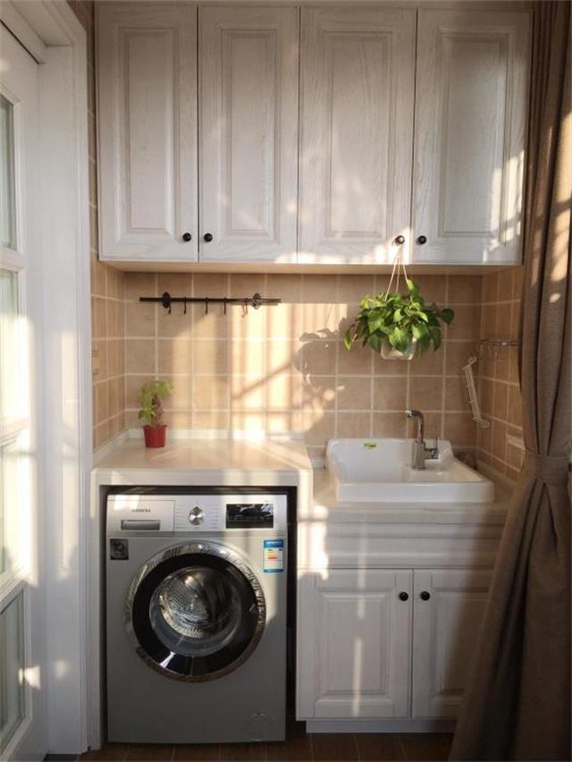 79平方米的小两居,美式田园风的设计超温馨,装修效果实用好看