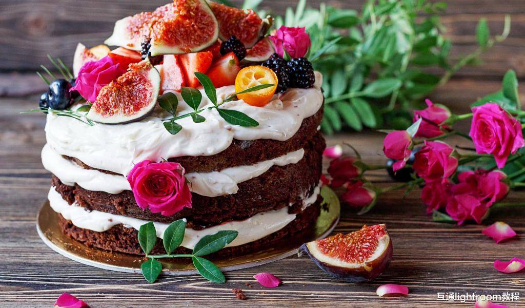 蛋糕照片怎么构图才好看,掌握这些技巧就行了!