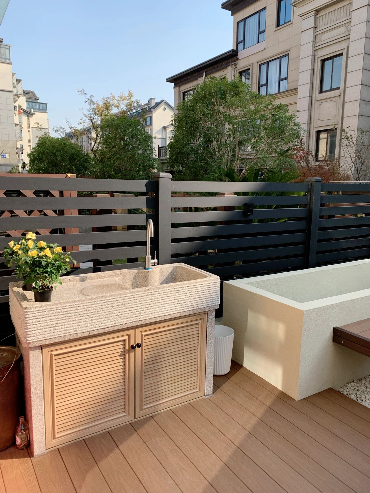 3万不到,亲手打造45㎡一楼小花园,花园改造干货分享