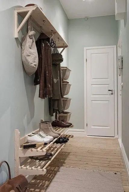 玄关再小也别乱装,头次见玄关这样设计,特别是第3种,太实用了