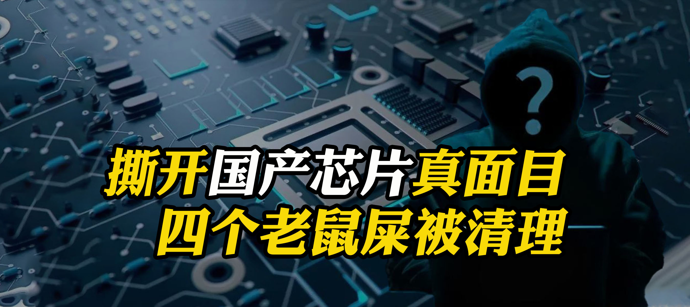 芯片|国产芯片发展不起来，拜这4位所赐！花光几千亿到底干了啥？