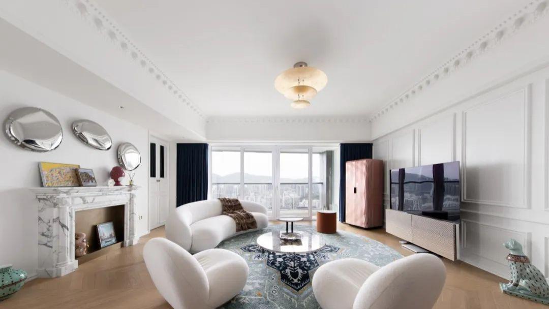 170㎡现代法式丨法式浪漫，构筑于现代空间的家居生活！