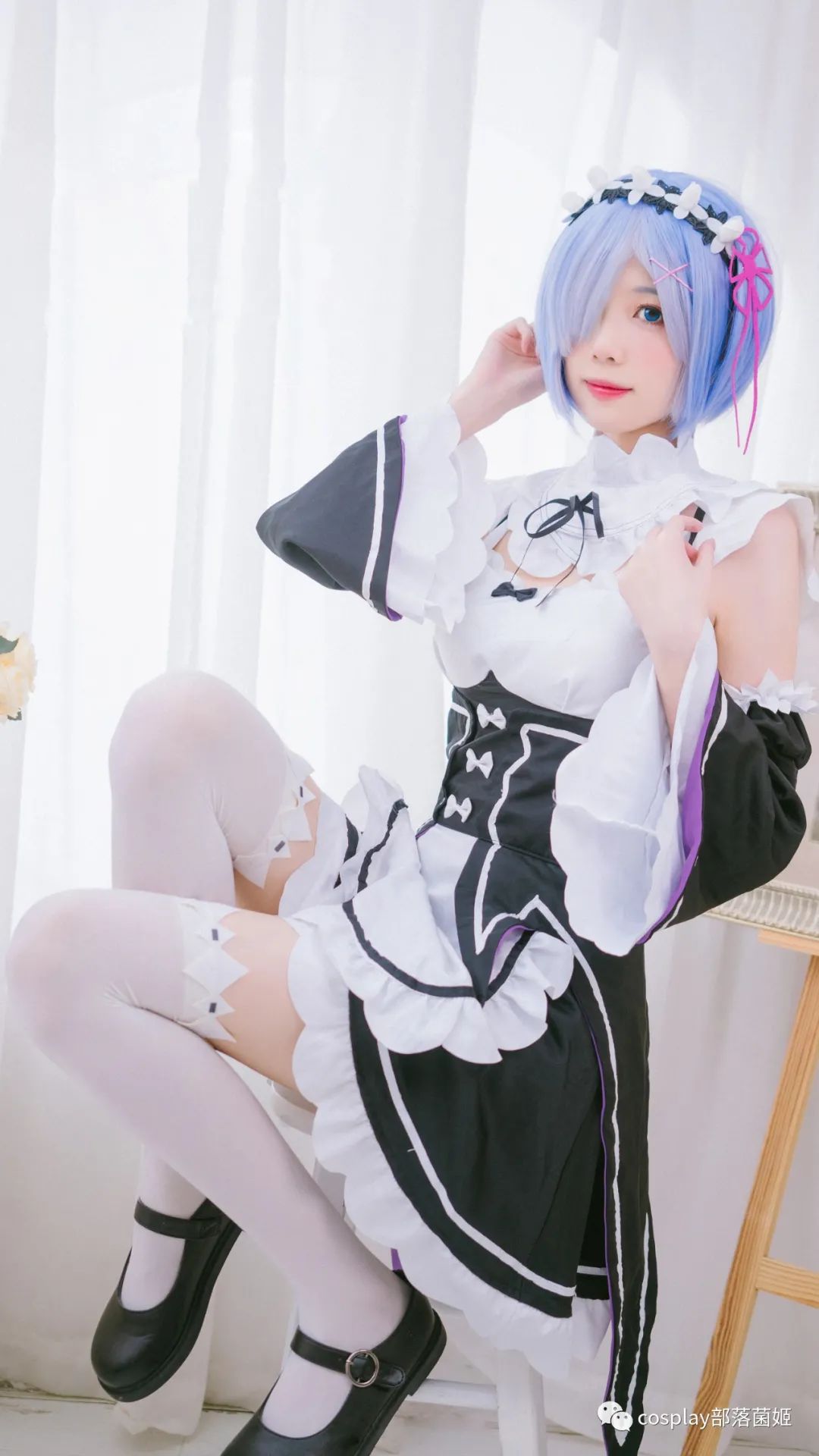 雷姆|cos：女仆蕾姆cos正片@炸酱沐沐，昴是雷姆的英雄啊！