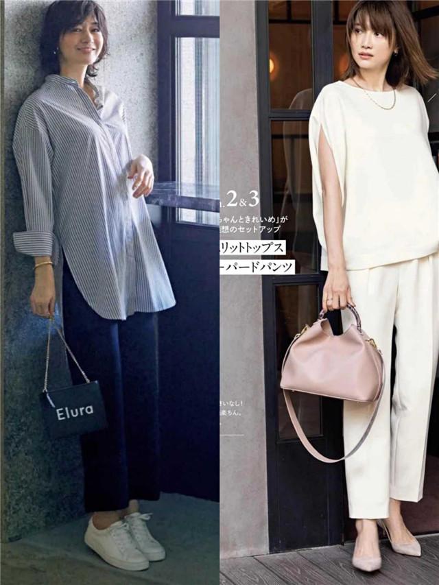 40岁女人，尽量出门上衣不要塞裤腰，今年流行这样穿，优雅显年轻