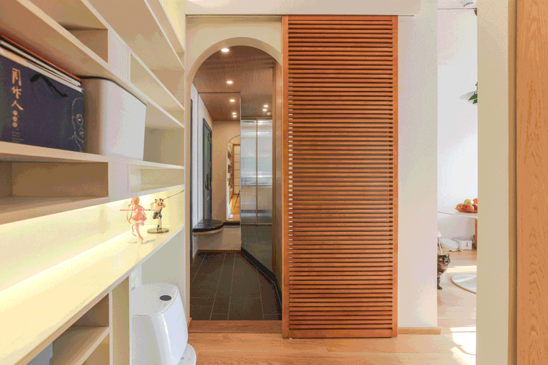 她家70㎡小宅,改出四室两厅,还有三分离式卫生间,太厉害了!