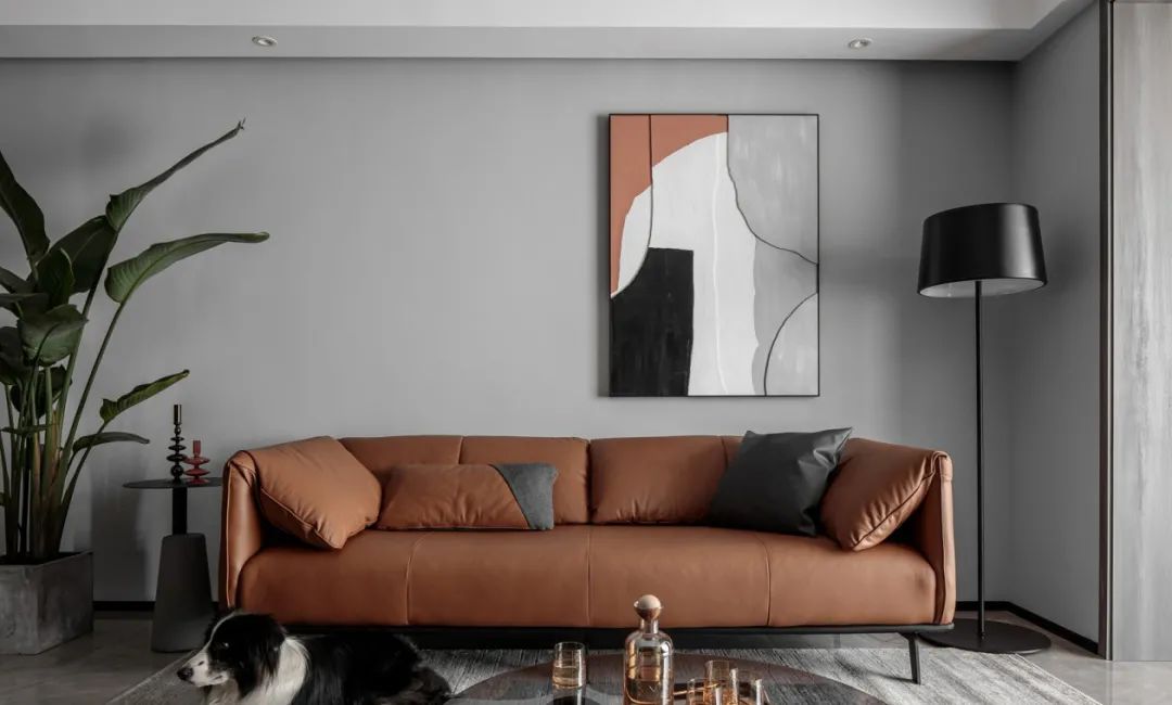 这个130m2黑白灰两居室，完美诠释了什么叫极简的高级感！