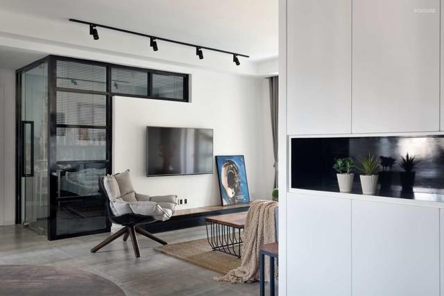 时尚个性的北欧风,搭配独特的线条,打造与众不同的三室之家