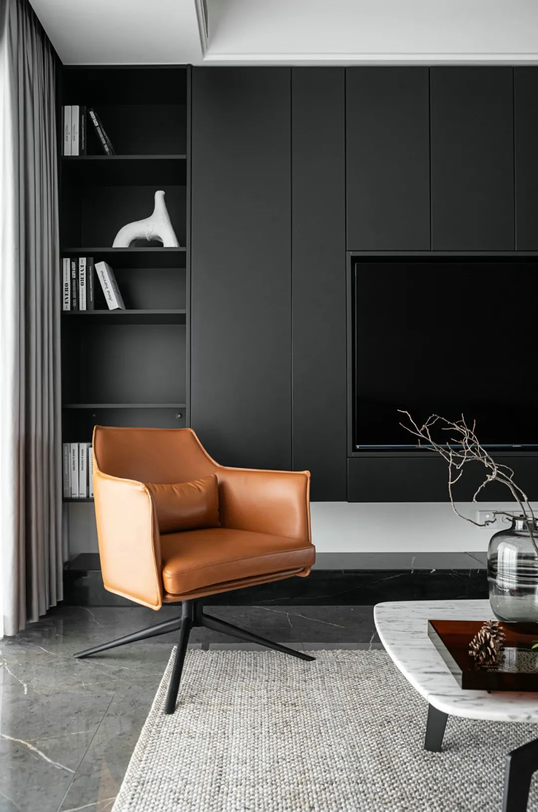 整装案例丨133㎡细节控之家,6m+超长储物电视柜,收纳MAX!