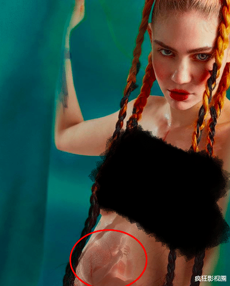 摩托罗拉|不愧是新世界首富的爱妻,马斯克女友纹身造型酷似外星人