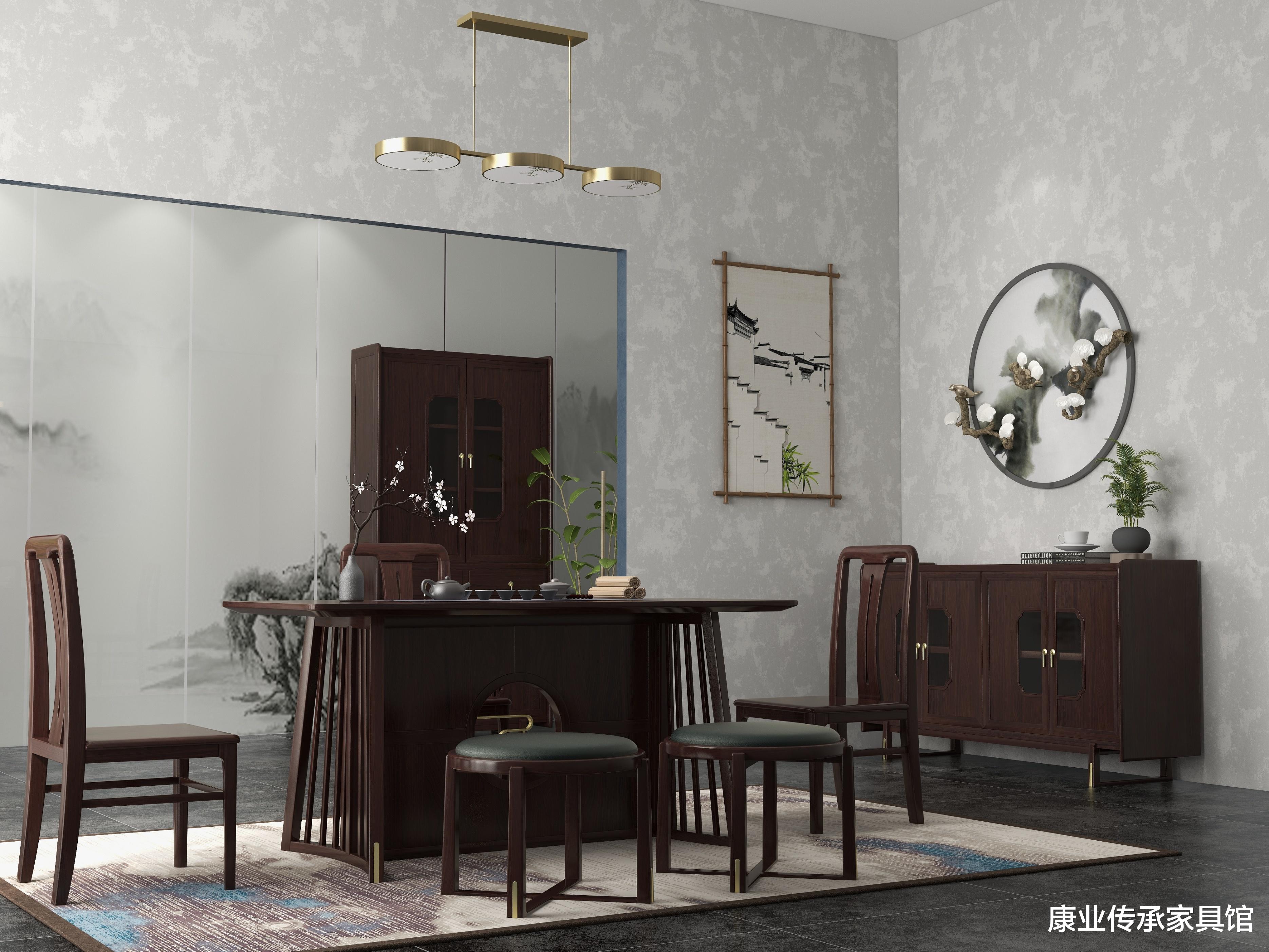 新中式茶室设计,精致有文化感、有情趣