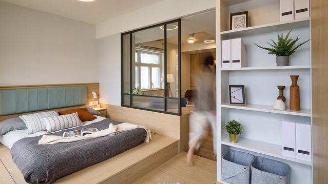 香港90后夫妇挤35㎡小宅,最小空间仅3㎡,却说:我们的已经很大了