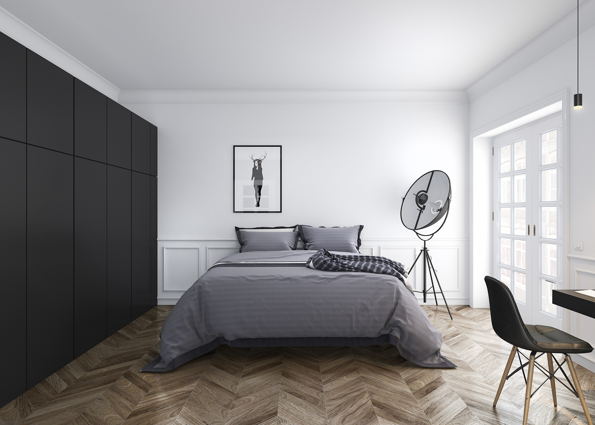 2022年卧室怎么装?20款现下流行的装修效果,看看有你喜欢的吗?