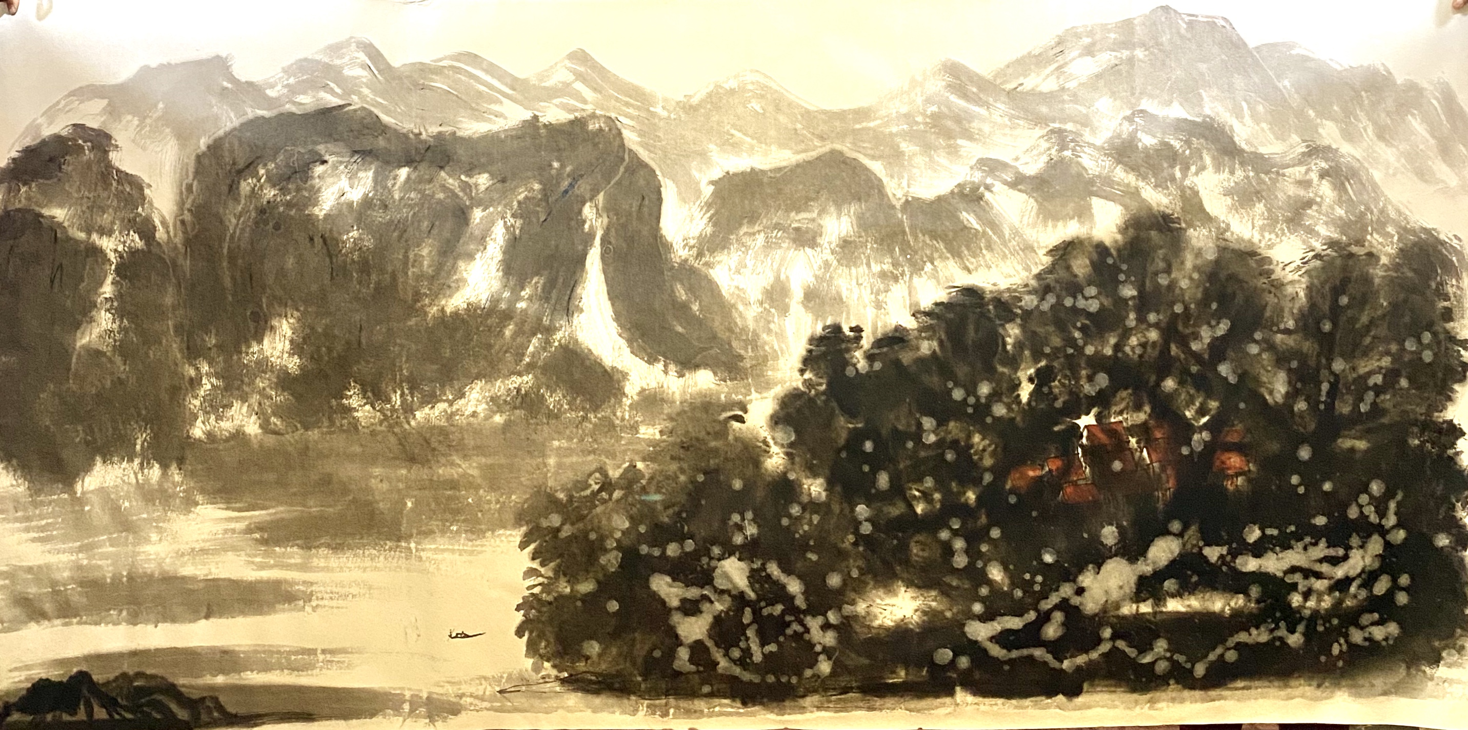 |在中国当代国画收藏市场大受追捧，国画大师朱祖国国画作品系列欣赏