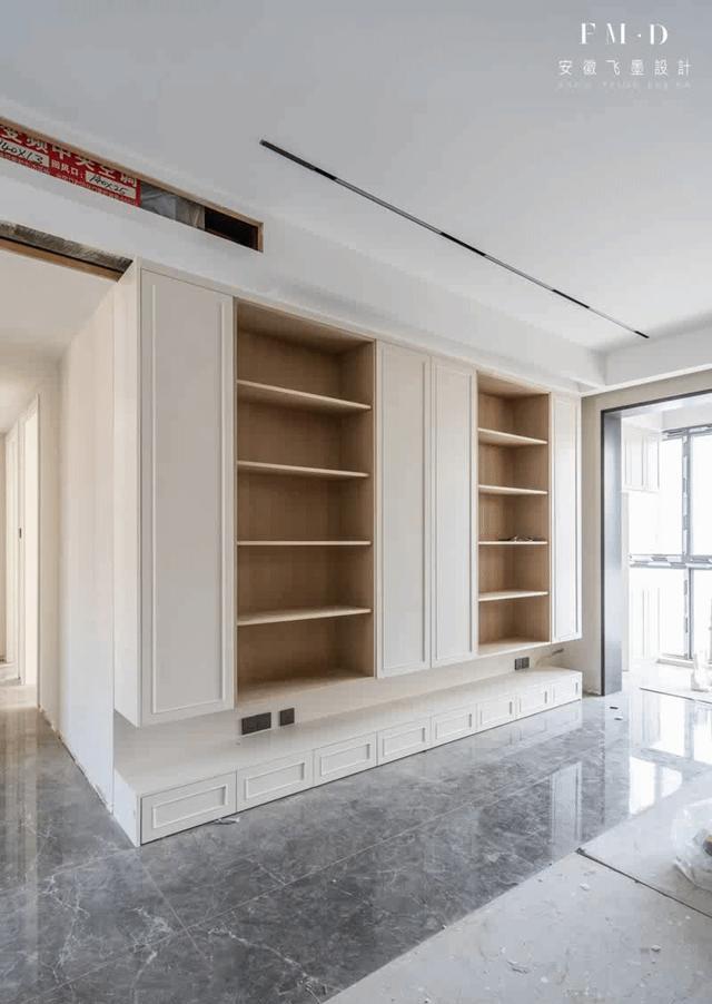 128二手房改造,半包17万+水电2.8万,硬装现场11还原效果图