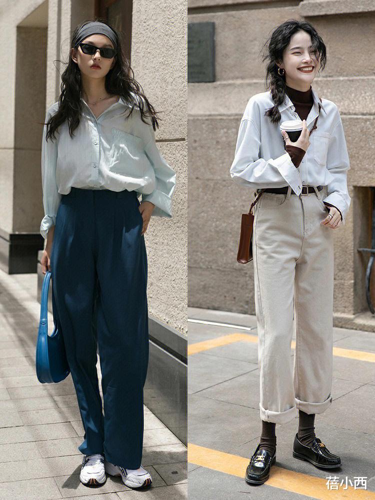 通勤建议多穿衬衫、西装、半身裙，不显老不扮嫩，轻松成搭配高手