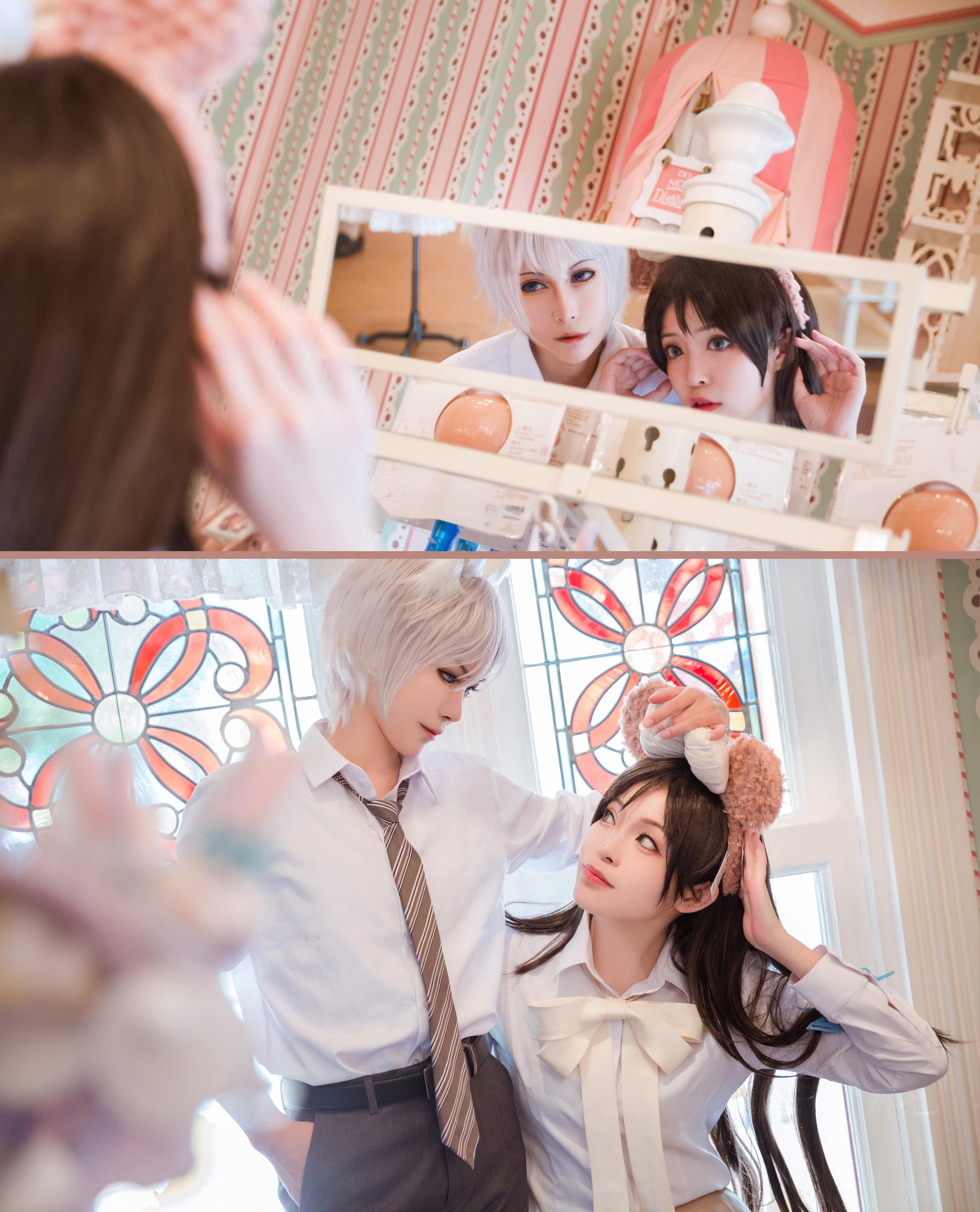 元气少女缘结神|《元气少女缘结神》巴卫×桃园奈奈生cosplay