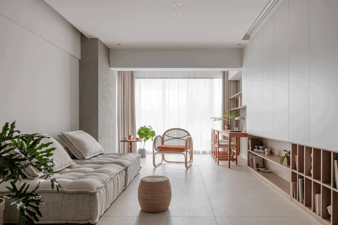 高颜值、实用强,130m2静谧与纯粹原木家,设计处处都是小心机!