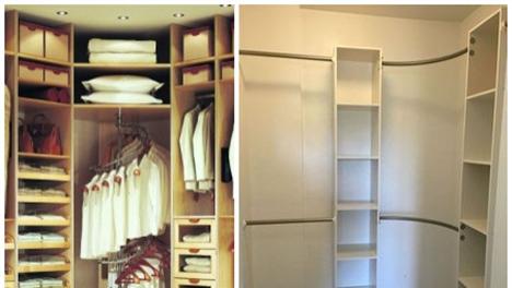 装修新家就怕空间不够用，转角设挂衣区，到为我解决一大收纳问题