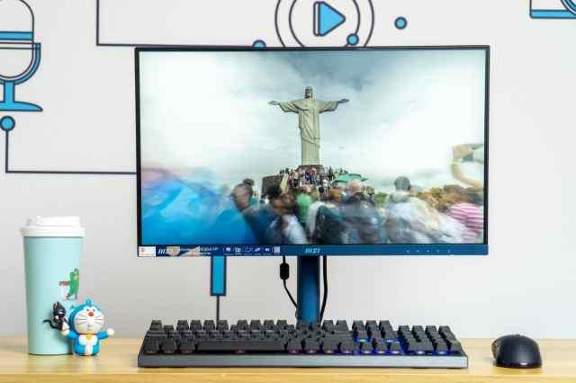 显示器|办公显示器也要追求“流行色”—微星MD241P群青版评测