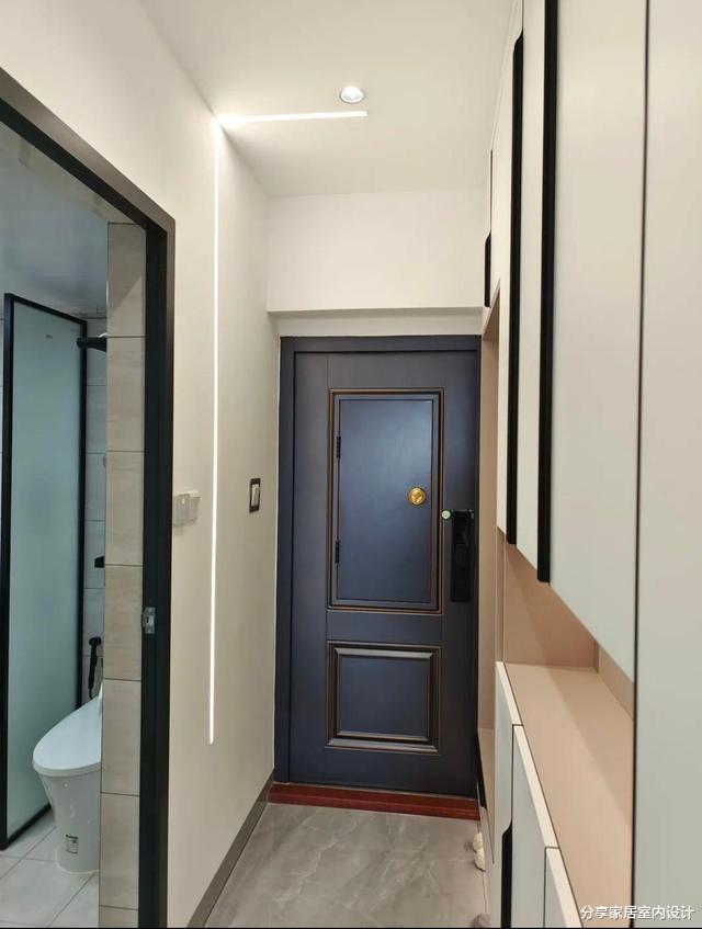 一家三口的新房,花35W装修现代简约风格,坚持电视墙不做造型!