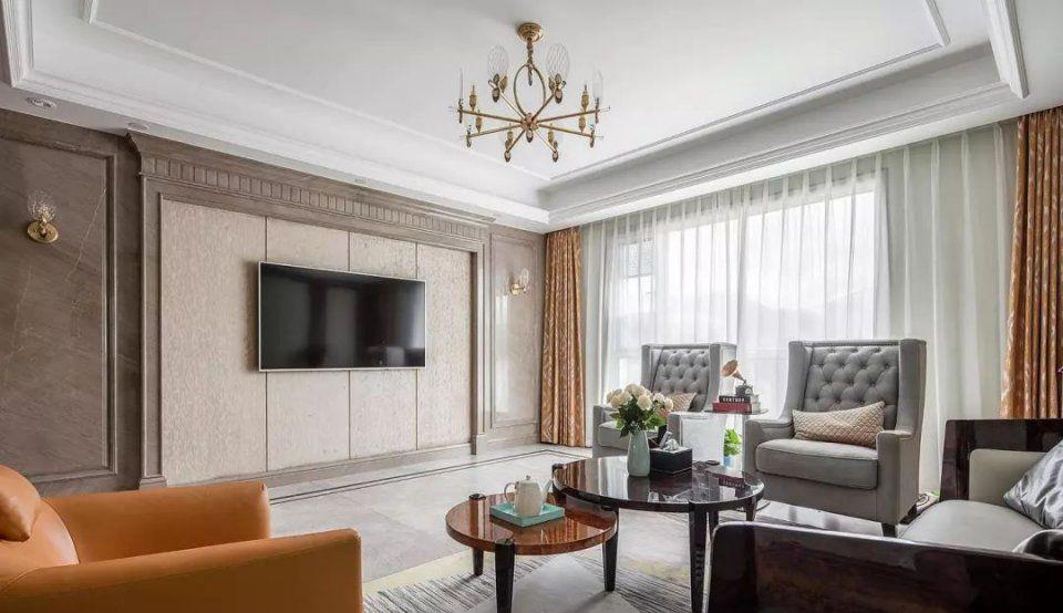 参观144㎡养老房,皮质的现代中式风格还是第一次看到,果然大气