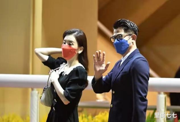 方媛|郭富城夫妇合体亮相,方媛淑女风打扮越来越有阔太样,眼神太有爱