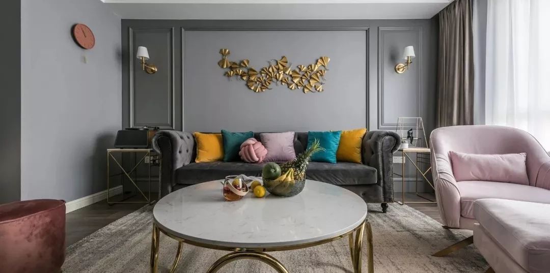 120㎡轻奢风婚房，颜值在线，营造新婚幸福家居