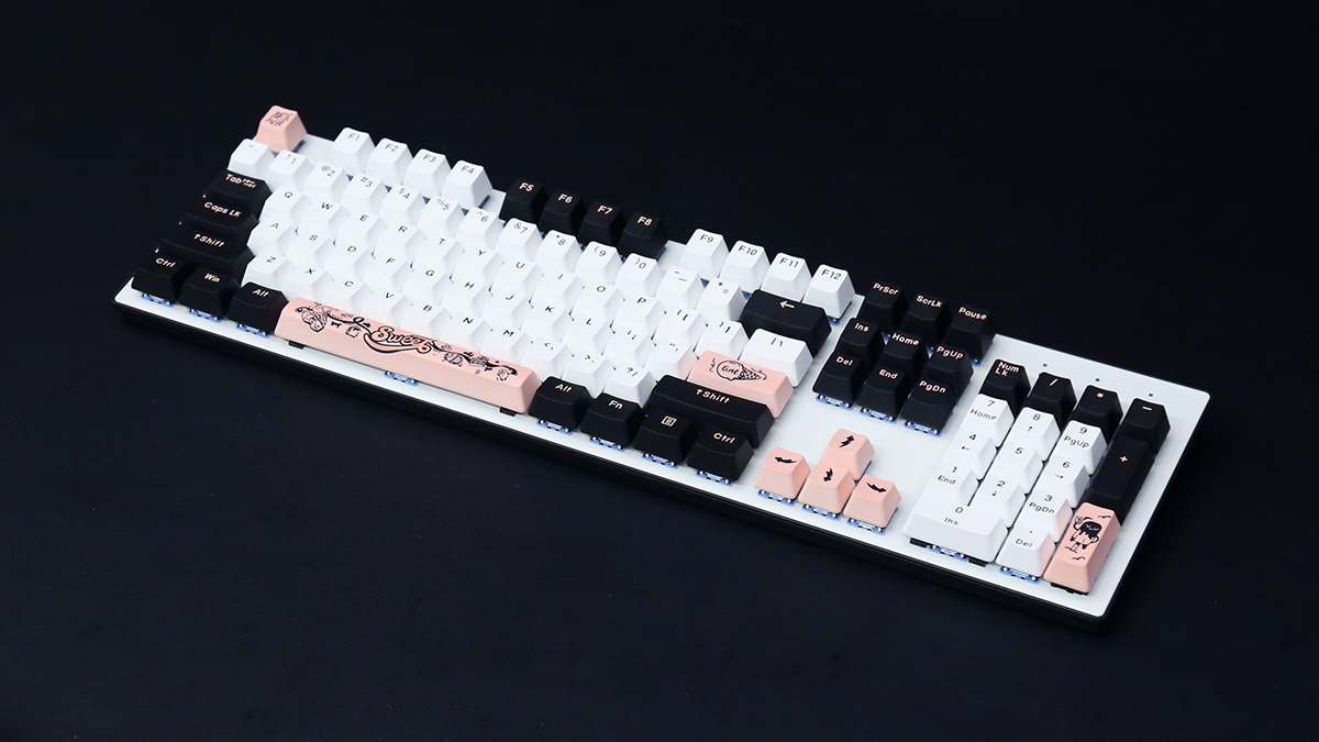 达尔优|达尔优A104热插拔机械键盘评测：简约风格，百变玩法