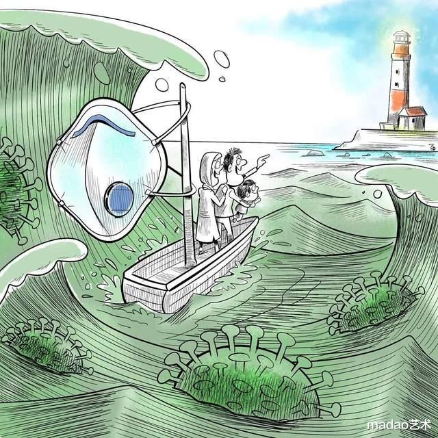 漫画|为医护人员献上漫画，每一幅画都让我们感动不已