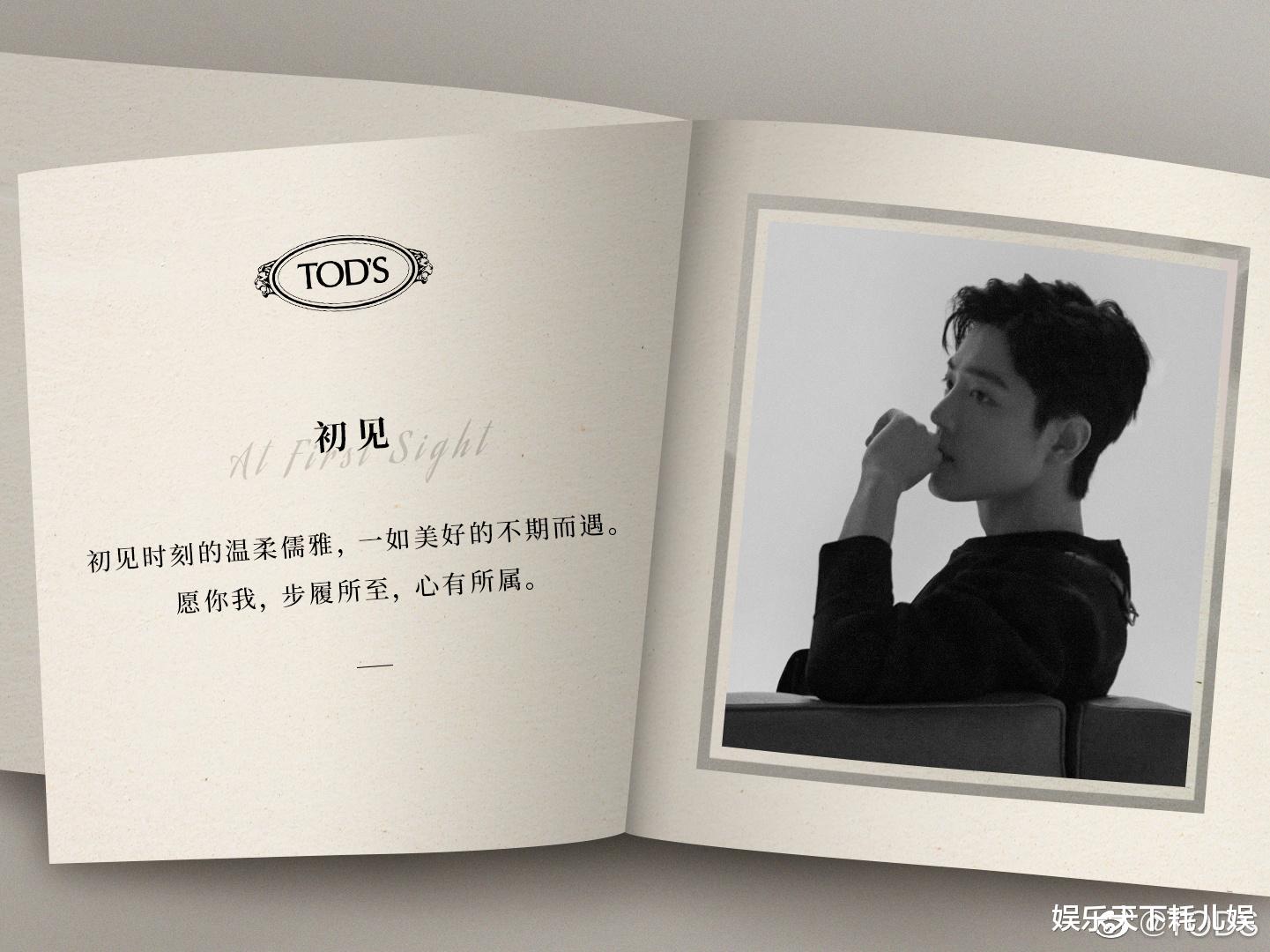 肖战|恭喜！继“小灶”后肖战和Tod's续约，官方发文回顾过去一年3个节点超有心