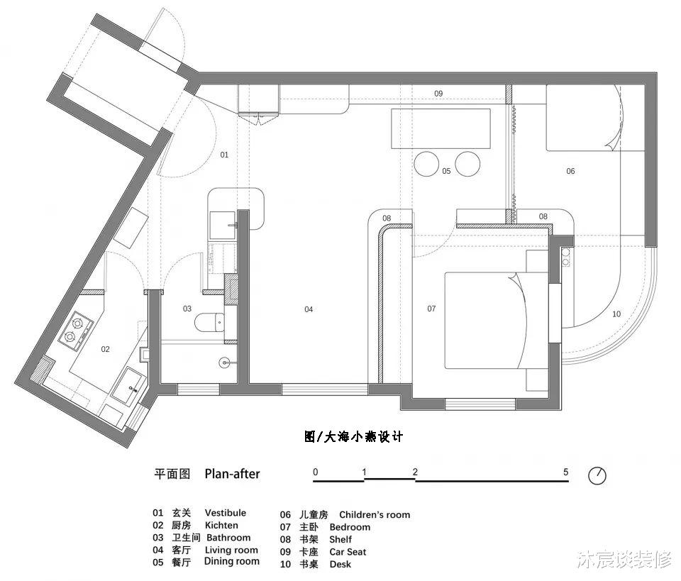 为了孩子,她买下别人挑剩的房型,改造后,被超多人羡慕